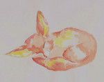 Fennec Fox Painting
